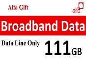 Alfa Broadband 111GB